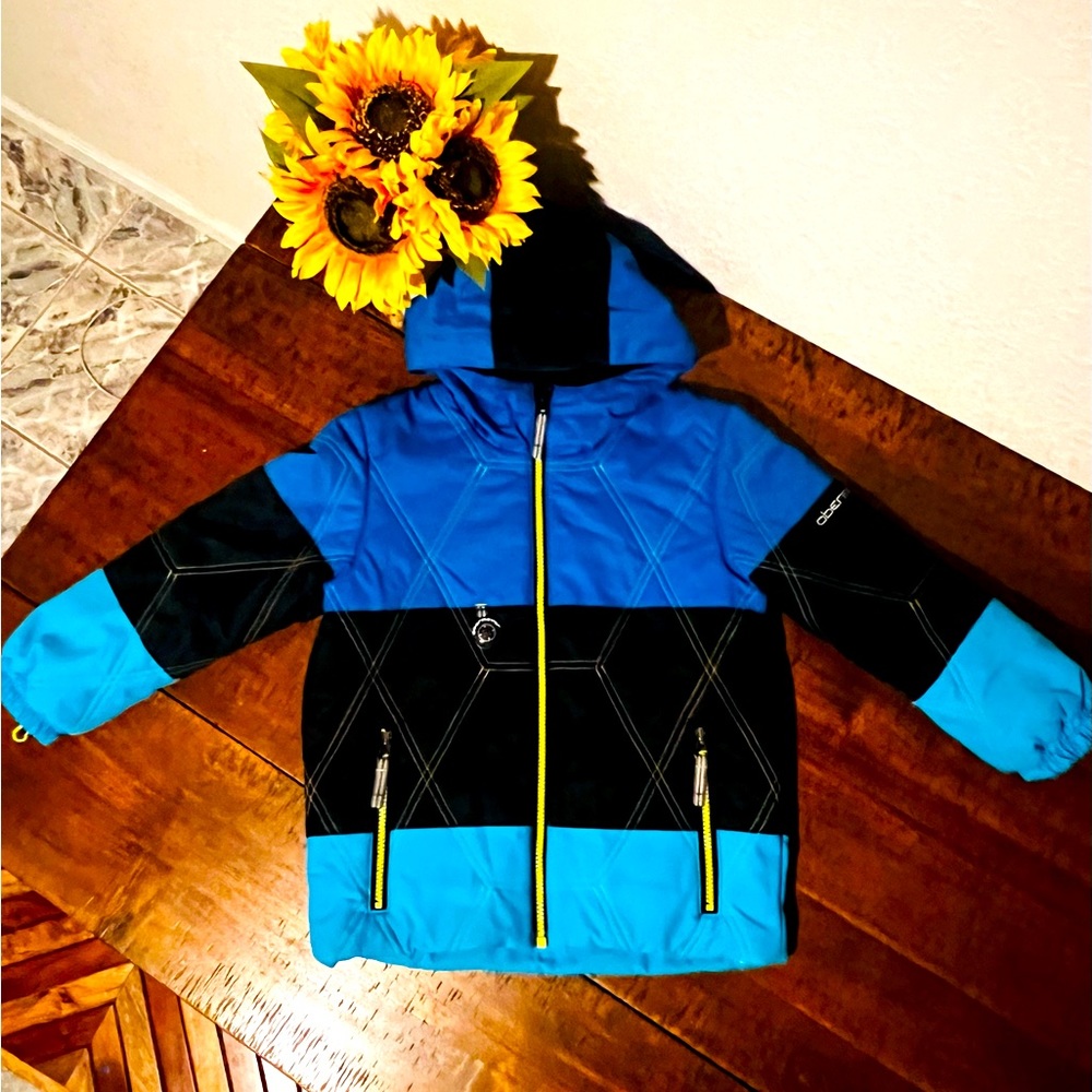 Obermeyer Blue and Black Kids Jacket